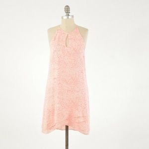Parker Pink Print Sleeveless Dress sz XS